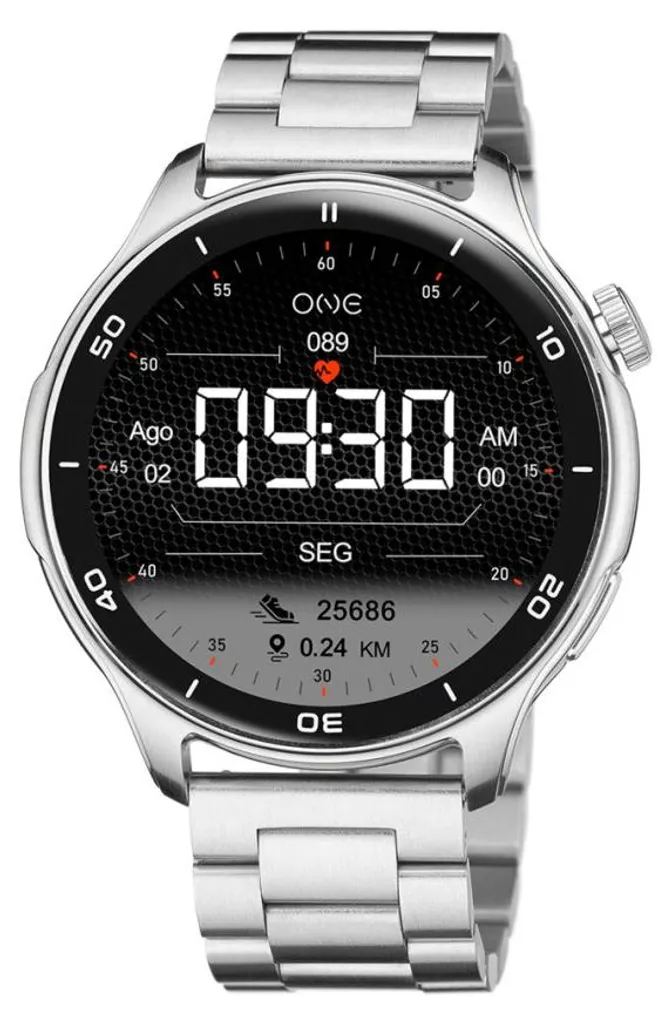 Montre connectée SMARTWATCH ONE OSW9822SL51L pour le sport et le quotidien