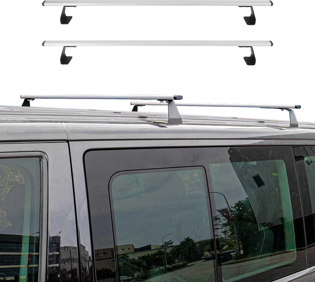 Nissan NV200 Portapacchi 2010-2025 Acciaio Argento - Offerta Kit