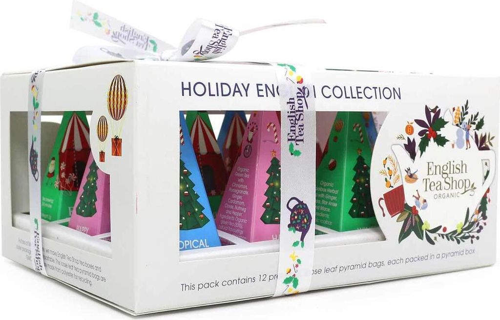 ETS - Tee Geschenk mit Schleife "Winter Kollektion, Weiß", Produktbild 3