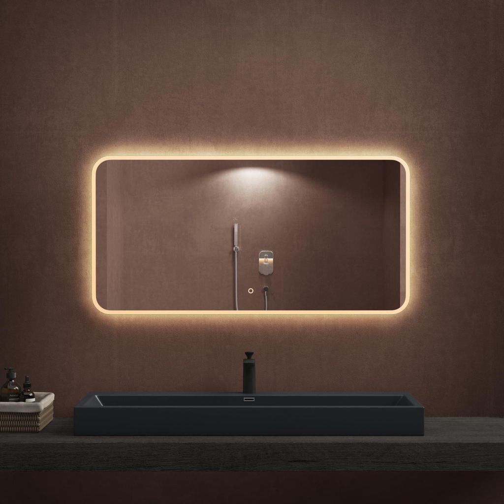 doporro Specchio Bagno LED 60x120 cm Rettangolare Immagine del prodotto 