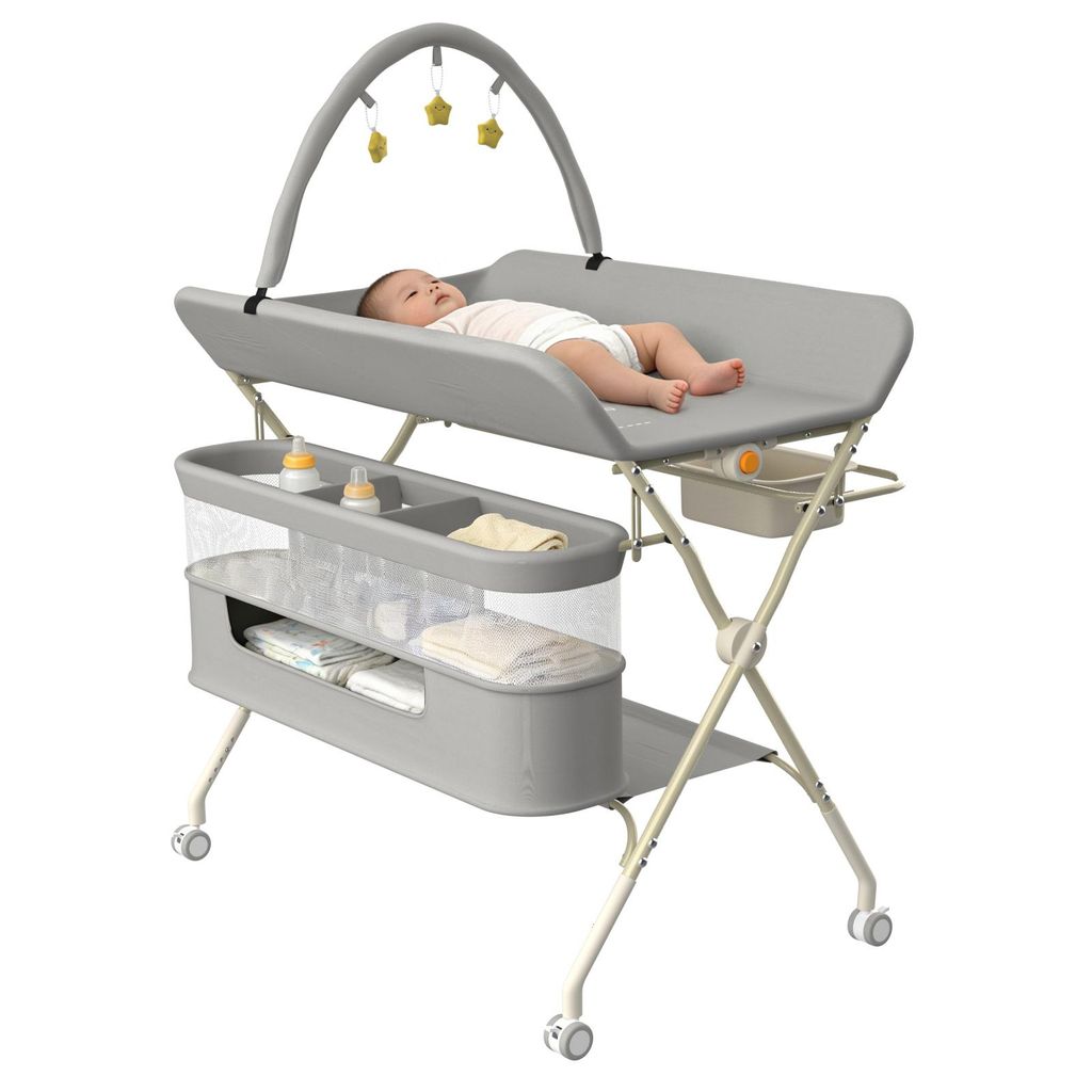 3 in 1 Tragbarer Wickeltisch für Babys,Multifunktionaler  Produktbild 
