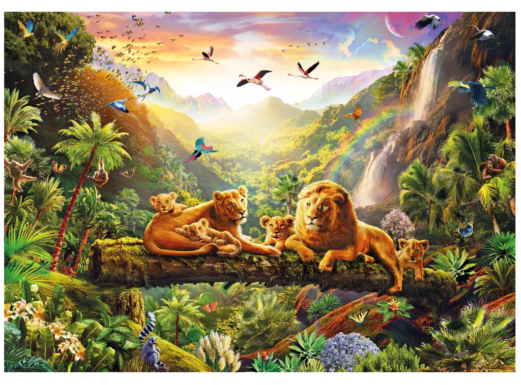 Activité détente : Puzzle Educa 1500 pièces The Lion Tree Bridge illustré