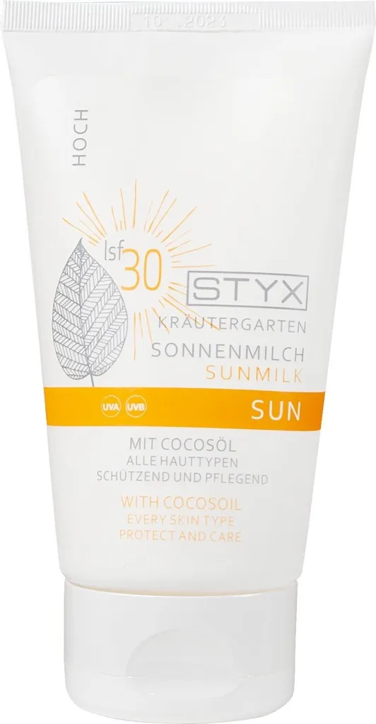 STYX SUN Latte Solare Bio SPF 30 | Abbronzatura Vegan e Reef Safe