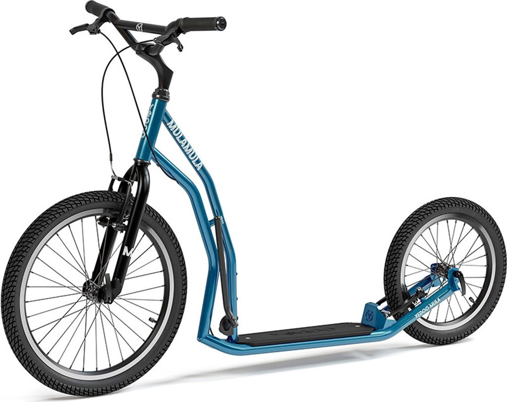 Scooter Yedoo Mula Y40 Tretroller mit Luftreifen 20/16 Blau Produktbild 