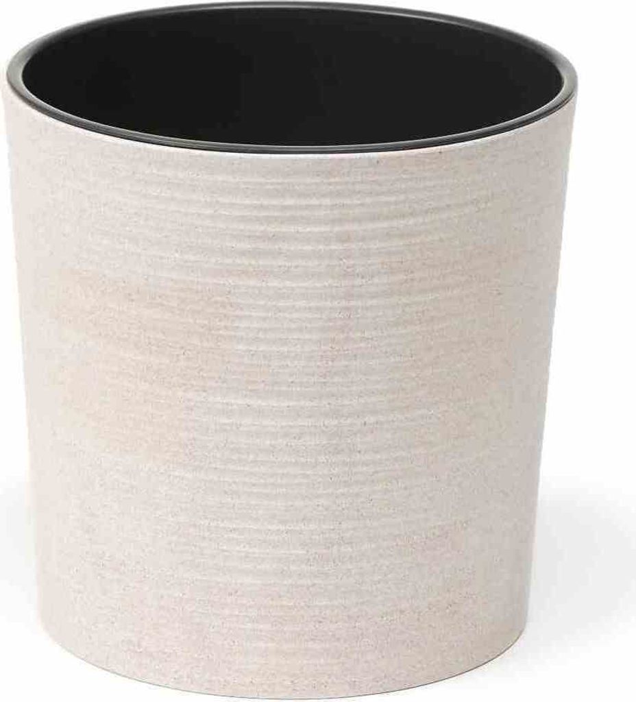 ECO Gefäß Lens weiß 25cm