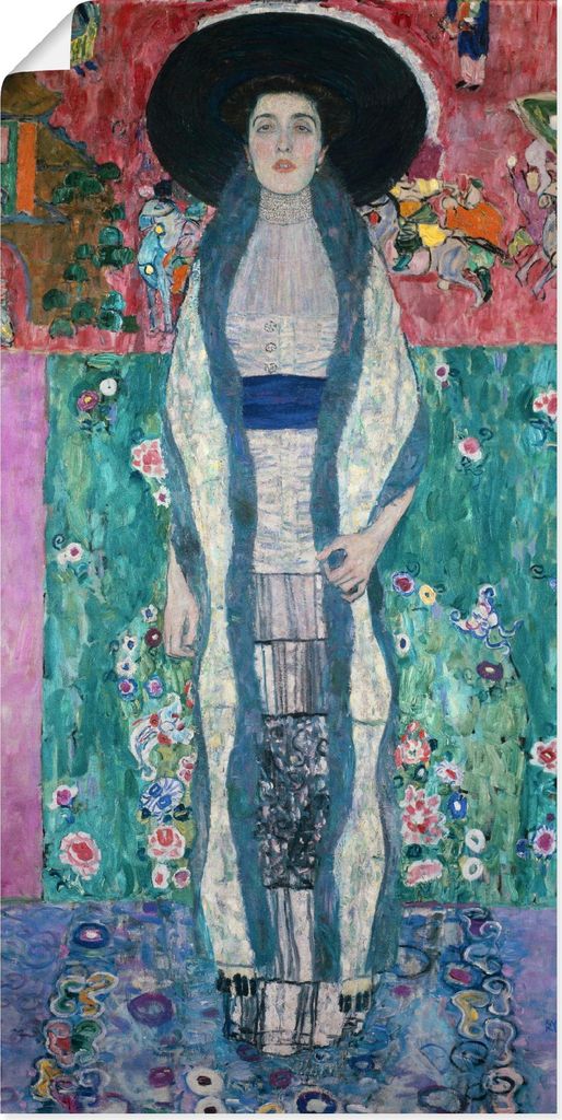 ARTland Poster Bildnis Adele Bloch-Bauer II. 1912 Größe: 20x40 cm
