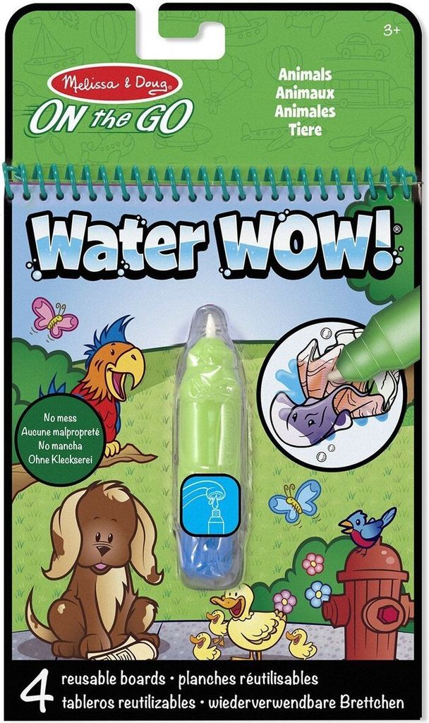 Melissa & Doug Water WOW! Animals - ON the GO Travel Produktbild 