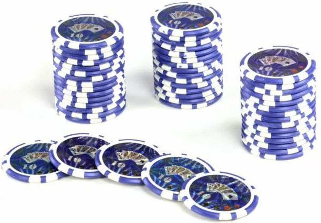 Żetony pokerowe Ocean 50 szt. z nominałem 10 Zdjęcie produktu 