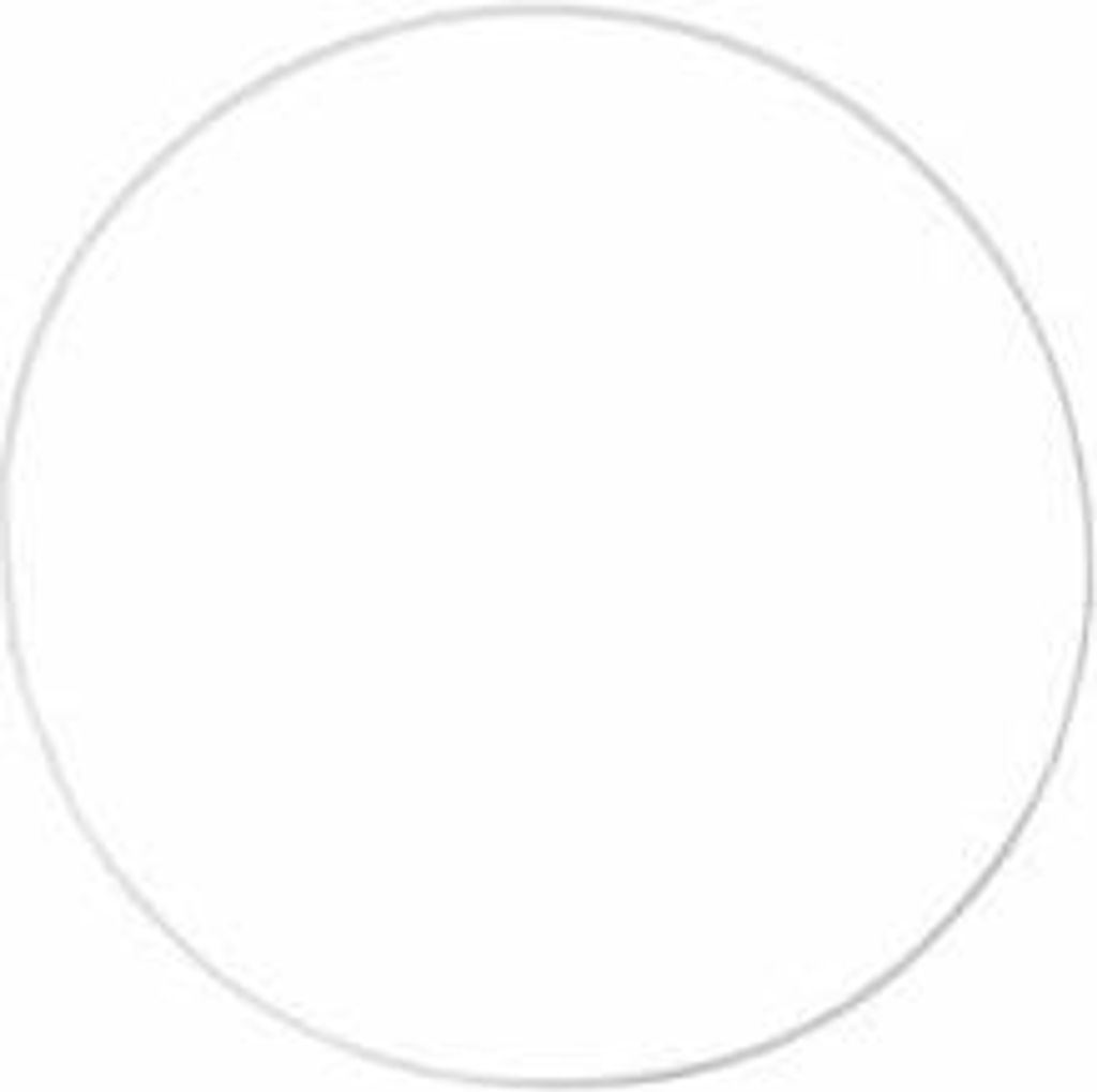 Creativ Company Metall-Drahtring 30 cm Bastelzubehör weiß