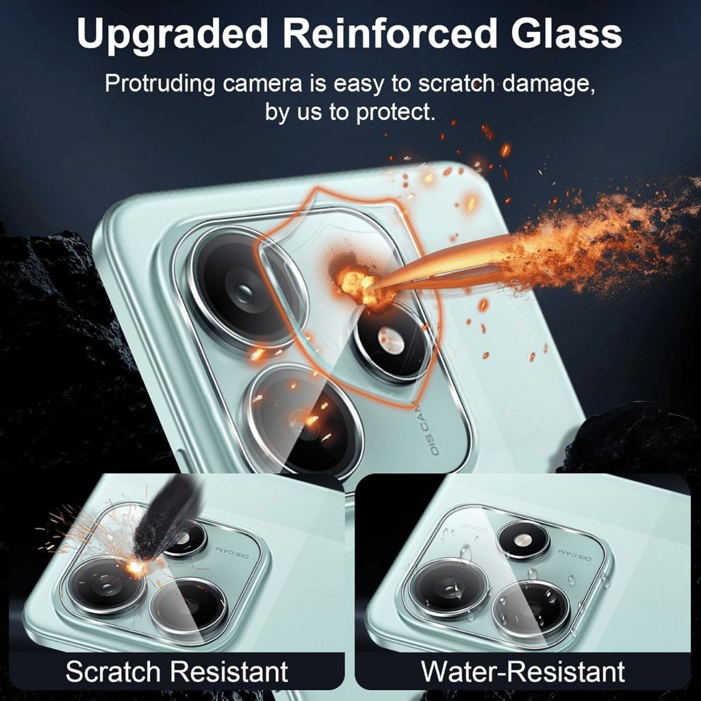 2X Schutzglas für Xiaomi Redmi Note 14 5G Panzerfolie Produktbild 2