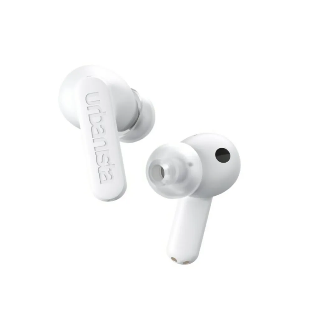 Écouteurs bluetooth Urbanista Atlanta blanc pur intra-auriculaires