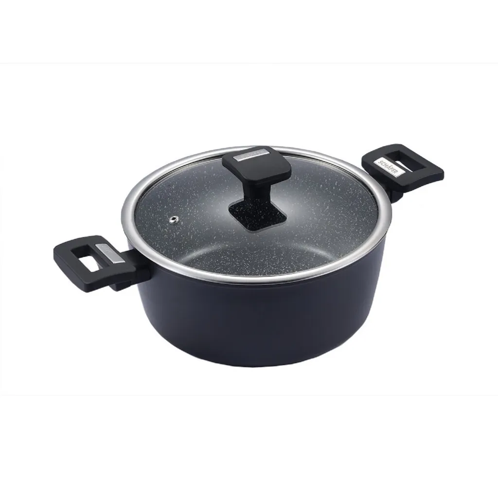 Attrezzatura Professionale Cucina: Pentola Frittura 20cm con Coperchio