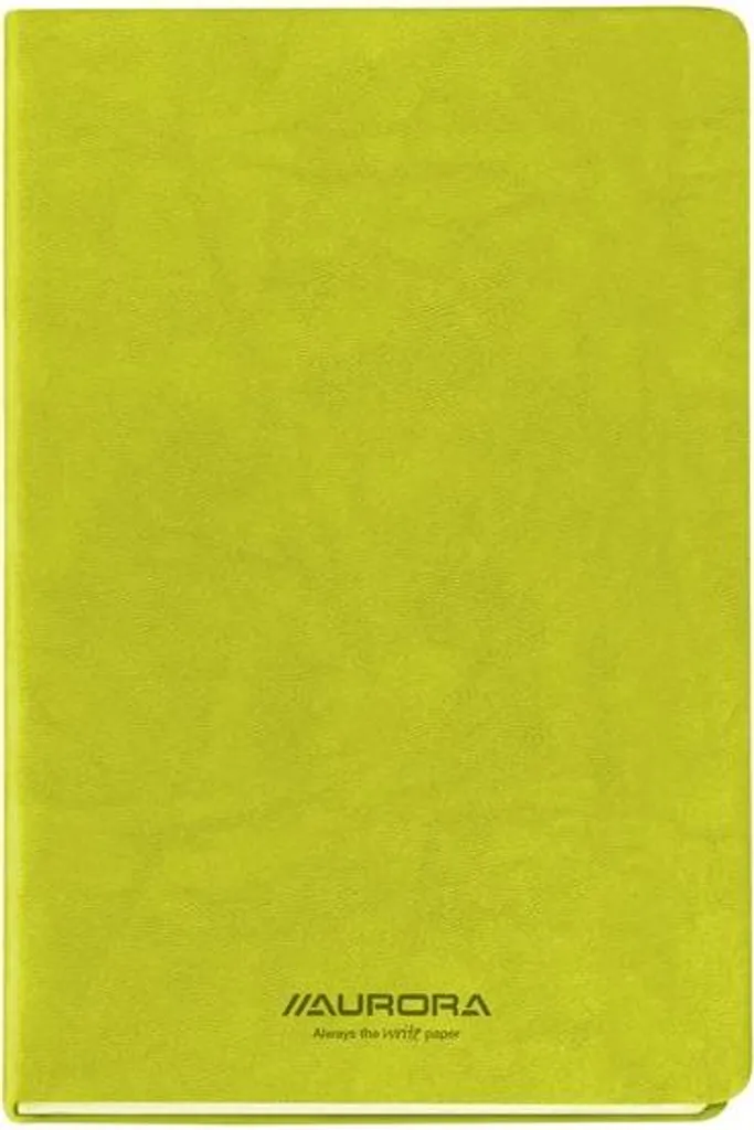 Carnet de réunion Aurora Capri A5 vert 192 pages lignées - Set de 10