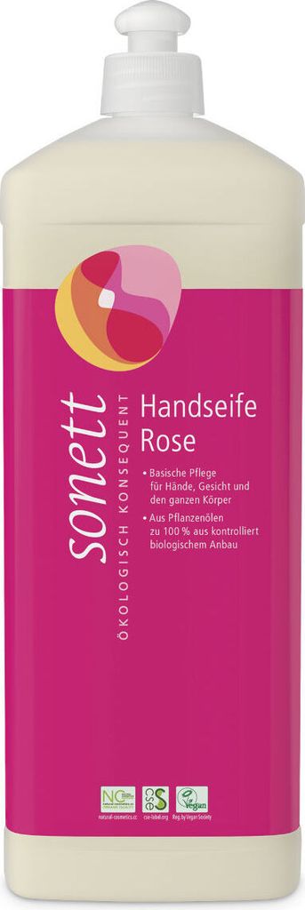 SONETT Flüssigseife ROSE 1 l Produktbild 