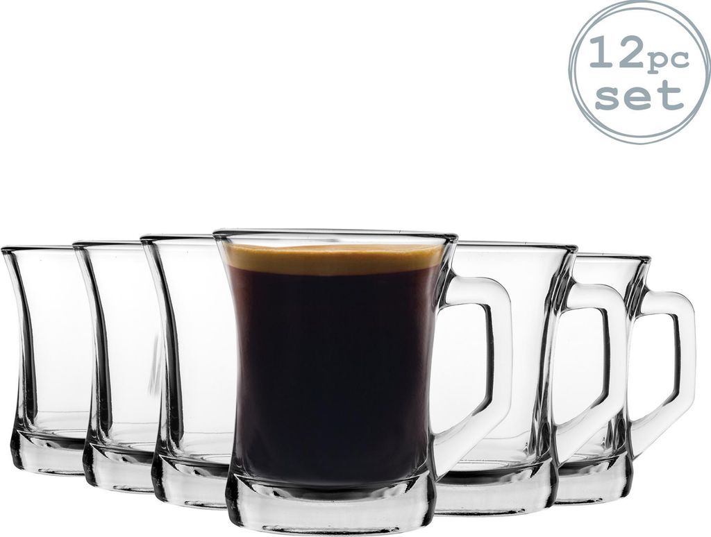 LAV 12 Stück Zen + Glaskaffeetassen-Set - Modern Style Produktbild 