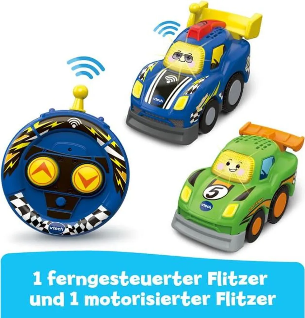 Voiture Télécommandée VTech Tut Tut Bolides RC Jouet Éducatif