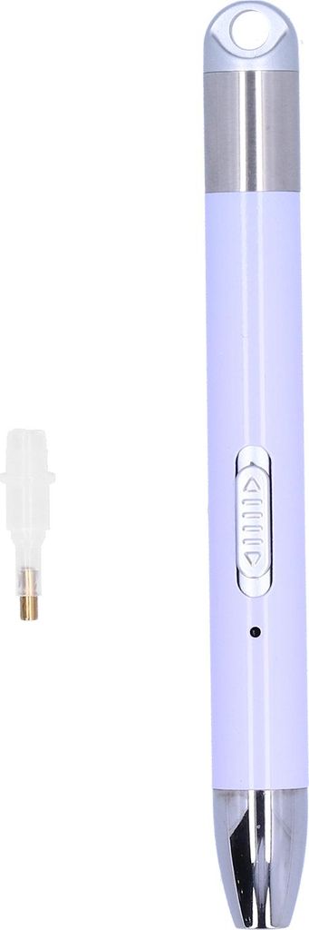 Diamantmaler Stift mit leichten Kopf USB wiederaufladbare DIY -Handwerkswerkzeuge Crossald -Accessoires (Taro Purple)
