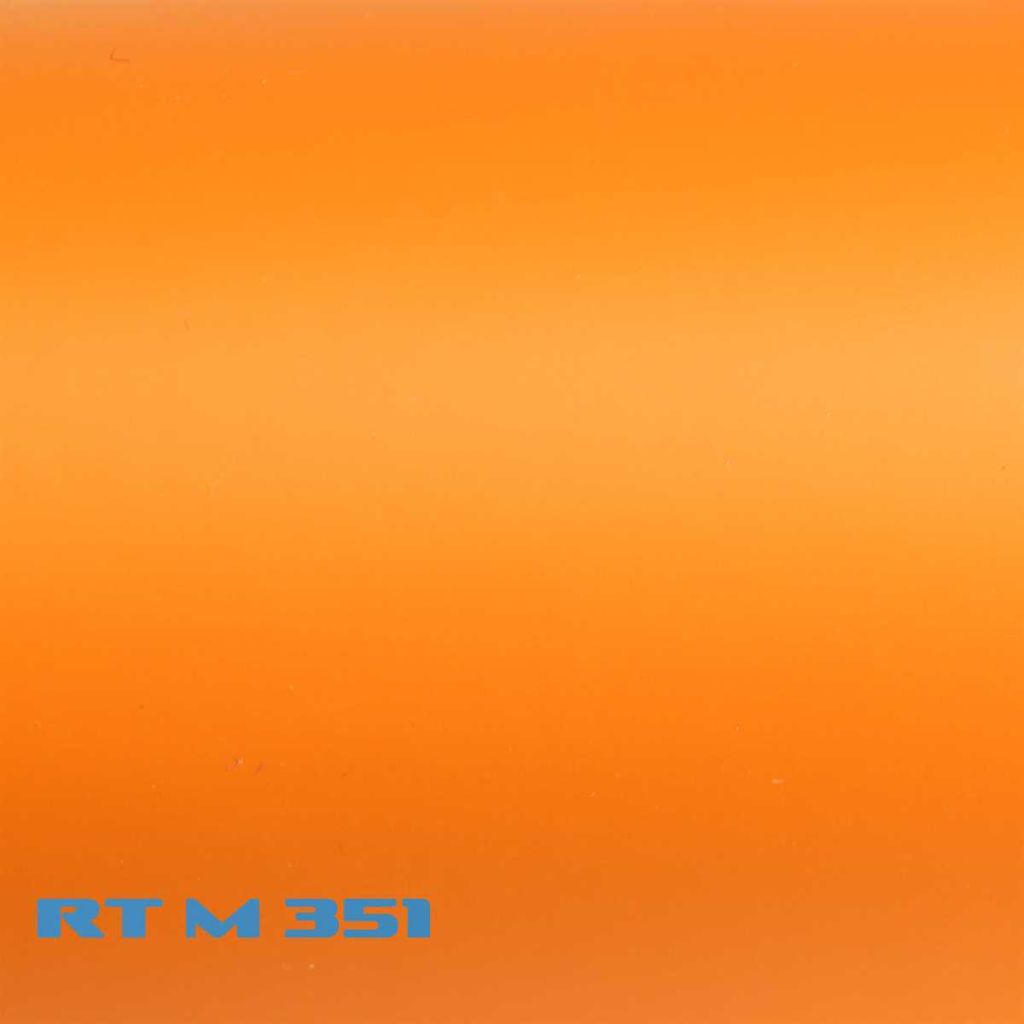 (5,91€/m²) Rapid Teck® Premium Autofolie Matt Orange 152 cm Produktbild 