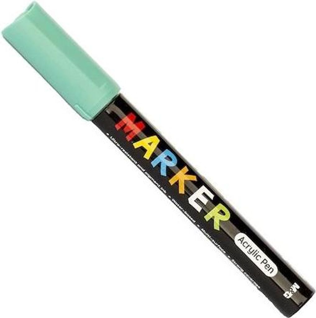 Acrylmarker 1-2 mm bläulichgrün 4532 A'6