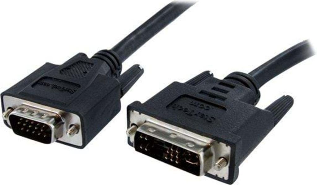 StarTech.com DVI auf VGA Monitorkabel 5 Meter - Stecker / Stecker - DVI-I 24+5 VGA (15Pin)