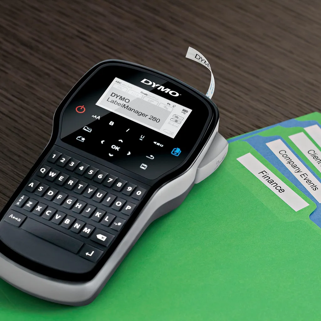 Étiqueteuse Dymo LabelManager 280 Connectable PC/Mac - Impression 12 mm Noir - 7