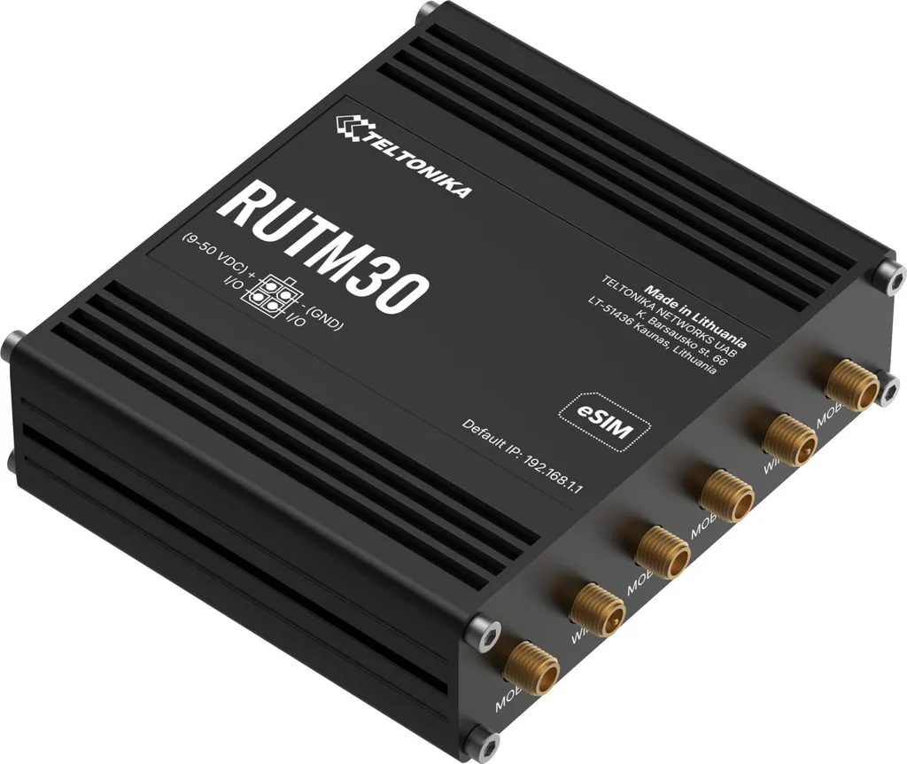 Teltonika RUTM30 Routeur 5G Solution pour Internet Lente et Coupures