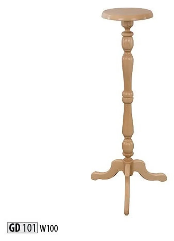 Support de fleurs bois véritable Socle stable pour éviter les chutes