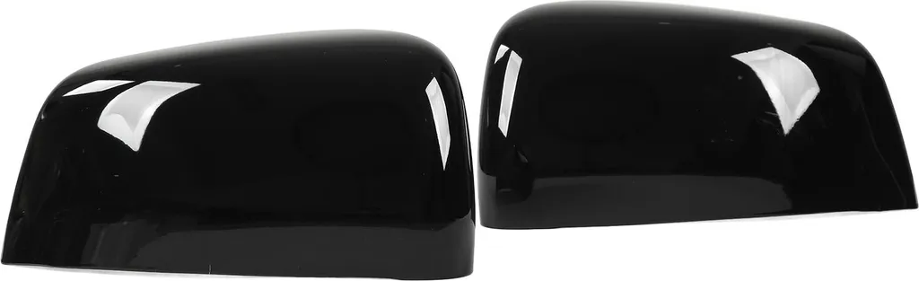 Cache rétroviseur brillant pour Jeep Grand Cherokee 2011-2022 ABS Noir