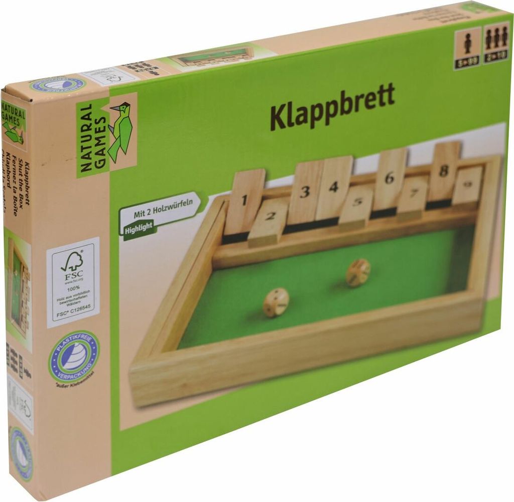 Natural Games Classic Games Klappbrett, Brettspiel, Produktbild 