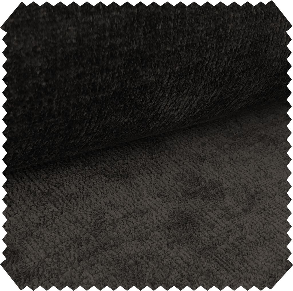 novely PERU Weicher Polsterstoff Möbelstoff Bezugsstoff Chenille-Stoff | Meterware | 1 lfm - Farbe: 99 Anthrazit