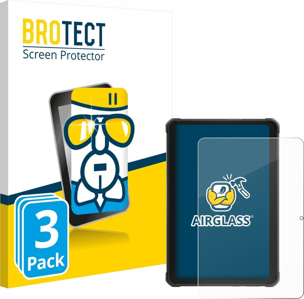 3x BROTECT Schutzglas für Hotwav R10 Pro Schutzfolie Panzer Folie Glas Display Schutz klar