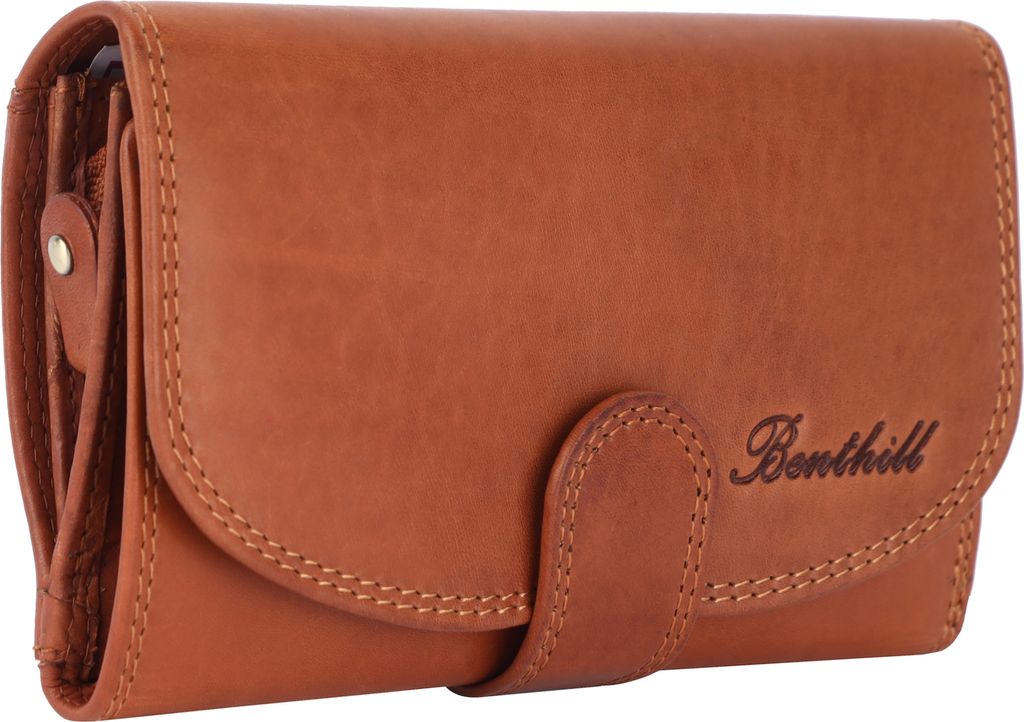 Benthill Damen Geldbörse Echt Leder - Portemonnaie mit RFID Produktbild 1