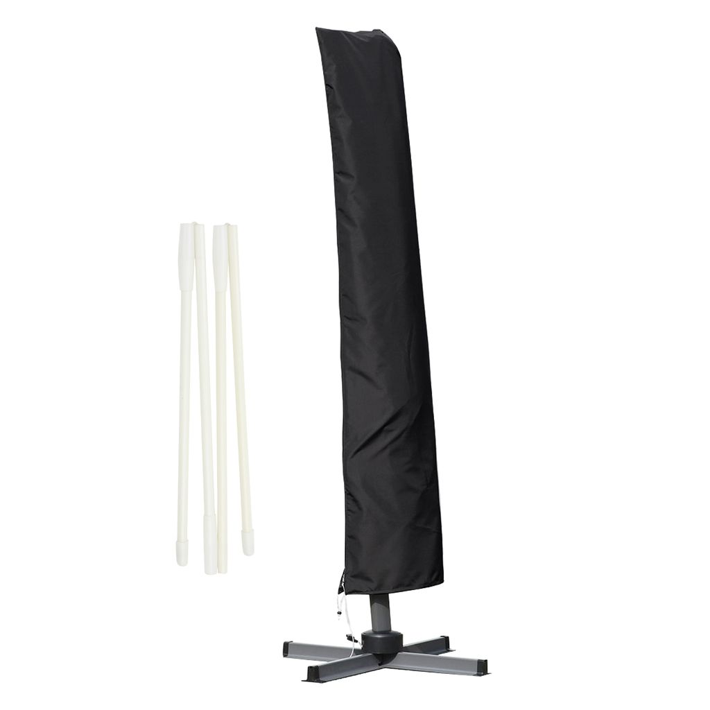 Ampelschirm Schutzhülle Sonnenschirm Kurbelschirm für 2-4M Sonnenschirm 265cm
