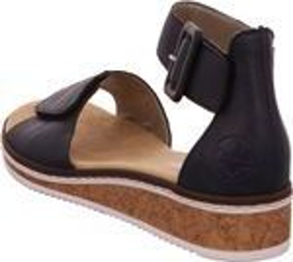 Rieker Damen Sandalen geschlossene Ferse Klettverschluss Produktbild 39