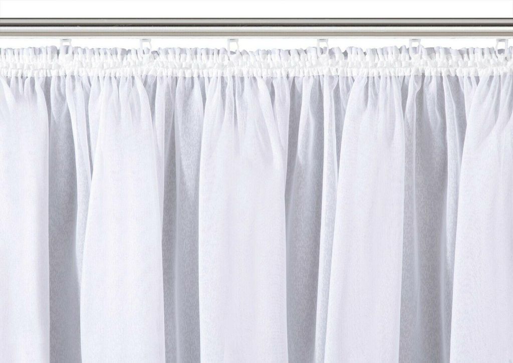 heimtexland ® záclony záclony sablé bílé transparentní Obrázek produktu 