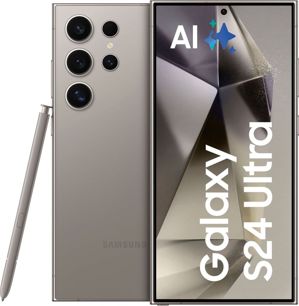 Samsung Galaxy S24 Ultra 512GB Titanium Gray Produktbild 1
