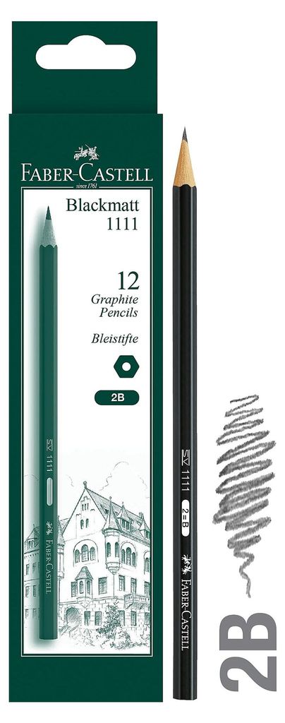 Ołówek FABER-CASTELL 1111 2B 12 szt. Zdjęcie produktu 