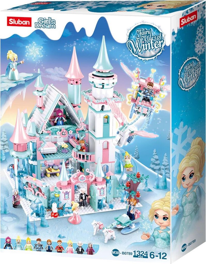 Sluban Winter Fairies M38-B0789 Château de glace pour les Image du produit 