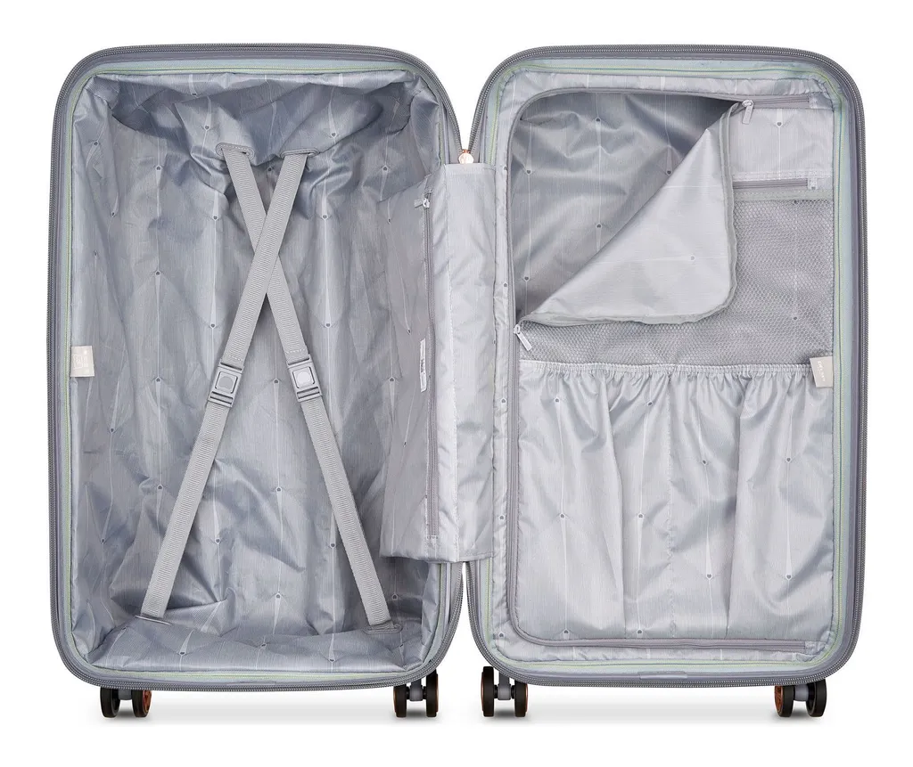 DELSEY Shadow 5.0 Valise Rigide Trunk 74cm Sécurisée Zip SECURITECH - 4