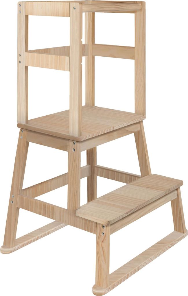 BOMI® Vario Lernturm Kinder Schemel Swubi aus Holz I Produktbild 