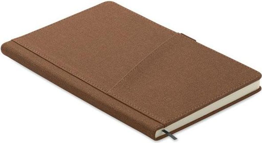 MidOcean - Notizbuch "Cinco", PU, A5 MO543 (1,2 cm x 21 cm x 14 cm) (Braun)