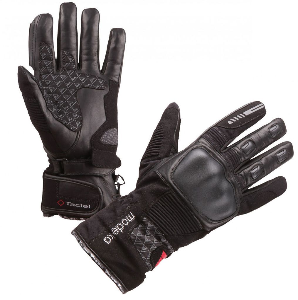 Modeka Tacoma Handschuhe Grösse: 8, Farbe: Schwarz
