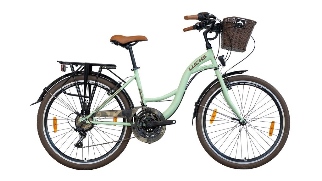 Luchs Feline 24-Zoll Citybike – 7-Gang Shimano Fahrrad mit Produktbild 
