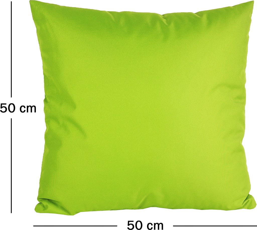 JACK 2er Set 50x50cm Outdoor Kissenhülle Kissenbezug Produktbild 