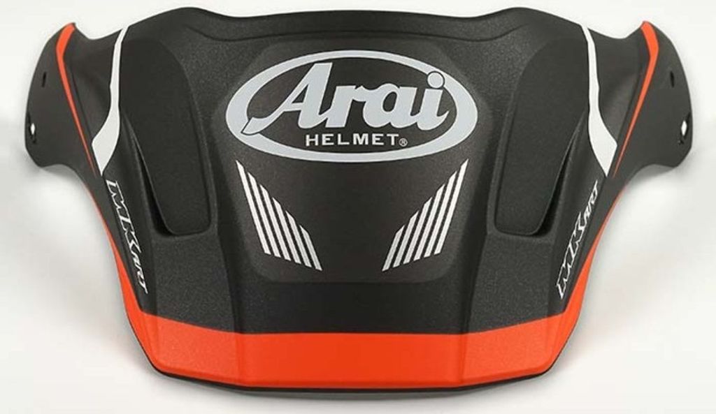 ARAI TX-4 Break Orange Peak Fullface Helmet