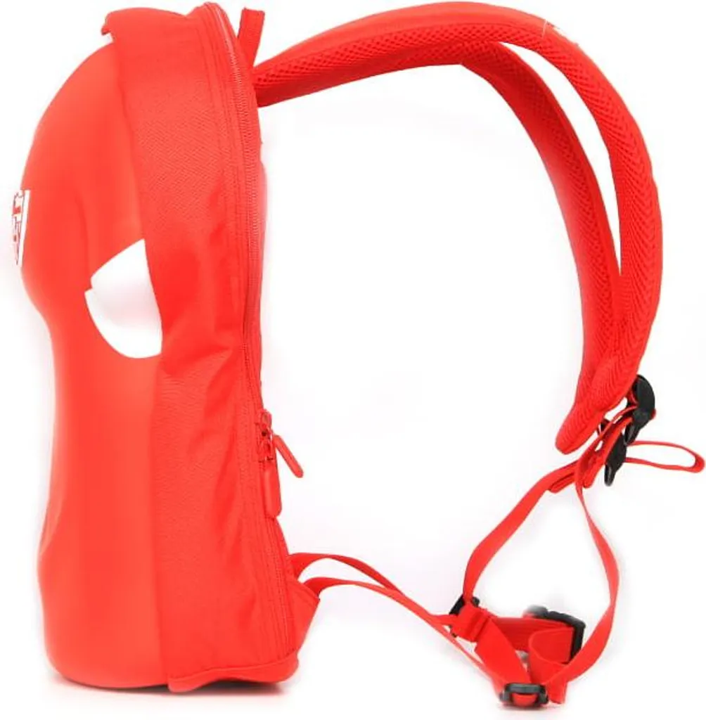 Zaino scuola "Calciatore del Monaco" rosso e bianco - 3