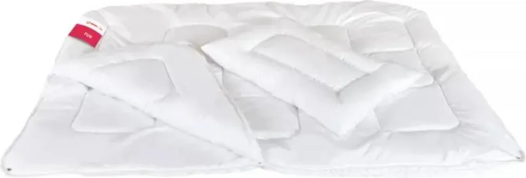 Parure de lit enfant 100x130 FUN 4 Seasons Senna Baby coton blanc