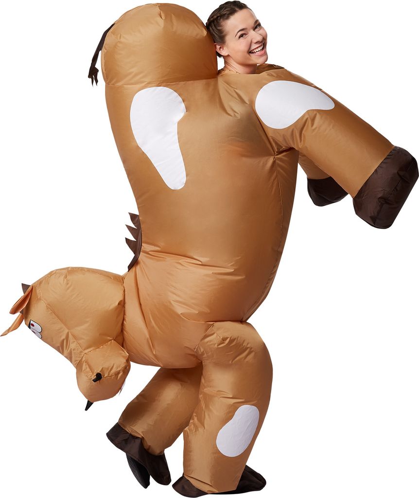dressforfun Selbstaufblasbares Kostüm Pferd