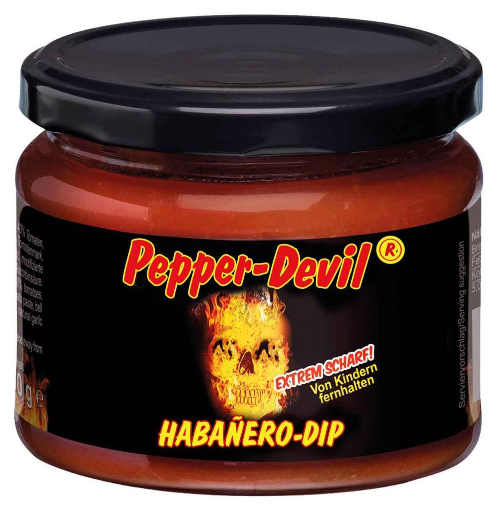XOX Dip "Pepper Devil" s příchutí habanero, pikantní s tóny Obrázek produktu 