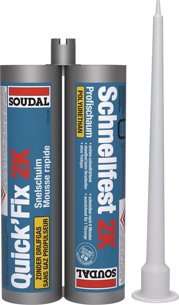 Soudal 2C Rýchlo plniaca pena do rámov 210ml Soudal - Obrázok produktu 